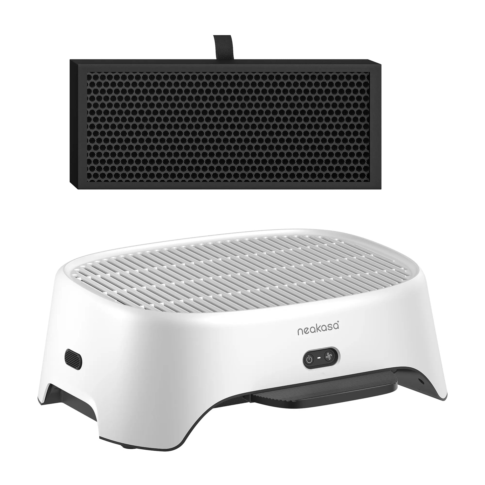 Neakasa Airstep Pet Air Purifier Step,3-Mode Odor, Dust & Pet Hair Control, Air Filter Compatible with M1 plus / M1 Lite and Most Automatic & Traditional Litter Boxes