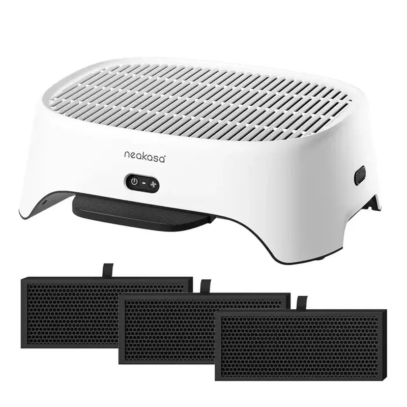Neakasa Airstep Pet Air Purifier Step,3-Mode Odor, Dust & Pet Hair Control, Air Filter Compatible with M1 plus / M1 Lite and Most Automatic & Traditional Litter Boxes